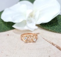 Złoty pierścionek p.583/2,72g  al.14