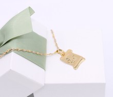 Złota zawieszka p.585/0,75g - Skorpion   ŁS