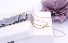 Złoty łańcuszek p.585/1,91g - splot Singapur  ŁS