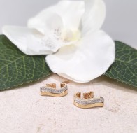 Złote kolczyki p.585/2,91g  al.14