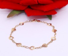 Złota bransoletka p.585/2,35g   ŁS