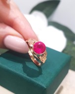 Złoty pierścionek p.583/3,54g  al.14