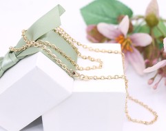 Złoty łańcuszek p.585/8,28g - splot Rolo    ŁZ