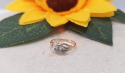 Złoty pierścionek p.585/2,43g  al.14