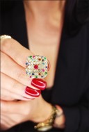 Złoty pierścionek p.585/4,87g  al.14