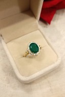 Złoty pierścionek p.585/4,67g  al.14