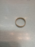 AUKCJA złoto P14/2025 obrączka 4,73g/14K