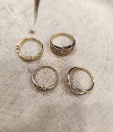 1 Aukcja  P606/2025   4*pierścionek 8,70g/p.585   al.14 