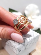 Złoty pierścionek p.585/5,01g  al.14