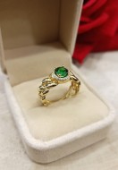 Złoty pierścionek p.585/3,62g  al.14