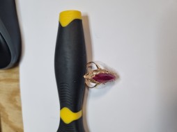 1 AUKCJA P591/2025  PIERSCIONEK 5,17G/14K 