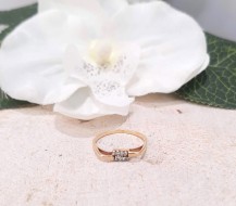 Złoty pierścionek p.583/1,22g  al.14