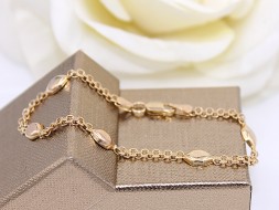 Złota bransoletka p.585/3,65g   ŁS