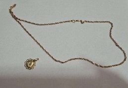 P1401/2025 1 Łańcuszek, 1 zawieszka