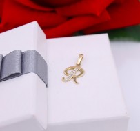 Złota zawieszka p.585/0,92g - literka 