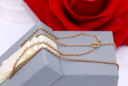 Złoty łańcuszek p.333/4,95g - splot Ankier   ŁZ