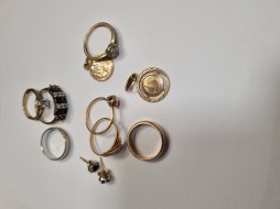 2 AUKCJA P1802/2025  złoto używane 15,27G/14K 8,90g/8K 