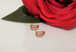 Złote kolczyki p.585/1,18g    al.14