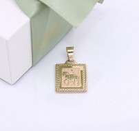 Złota zawieszka p.585/0,96g -  znak zodiaku Baran   ŁS