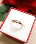 Złoty pierścionek p.585/1,71g  al.14