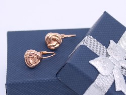 Złote kolczyki p.585/1,57g   ŁS