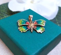 Złota zawieszka p.585/2,84g  Motyl  al.8
