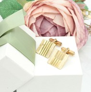 Złote spinki do mankietów p.333/6,84g   ŁZ