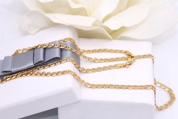 Złoty łańcuszek p.585/9,82g - splot Gucci    ŁS