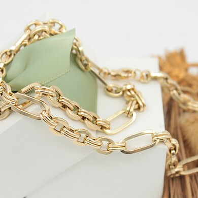 Złoty łańcuszek/naszyjnik p.585/18,37g