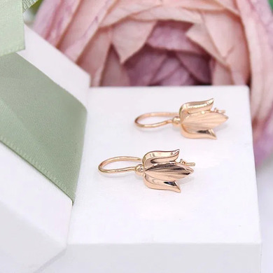 Złote kolczyki p.585/3,97g