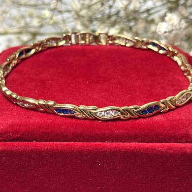 Złota bransoletka p.585/11,93g