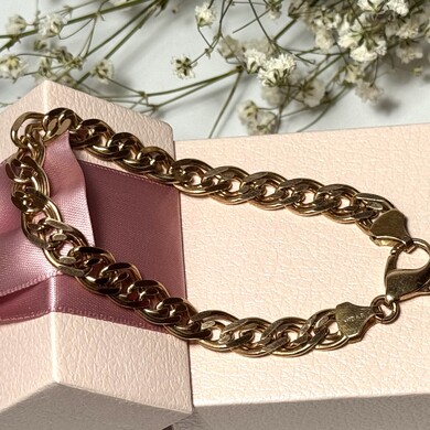 Złota bransoletka p.585/17,74g