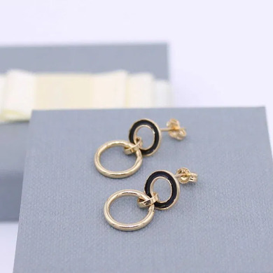 Złote kolczyki p.585/1,48g