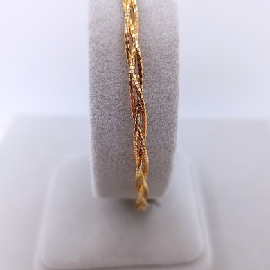 Złota bransoletka p.585/3,32g