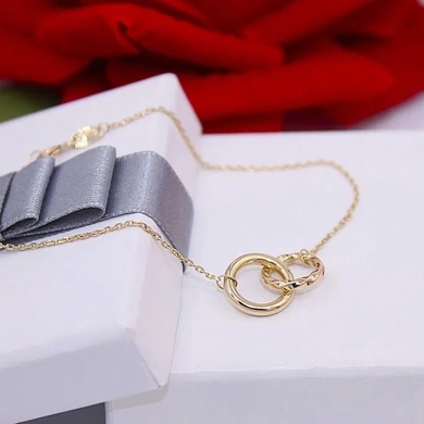 Złota bransoletka p.585/1,47g