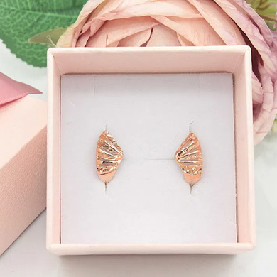 Złote kolczyki p.585/2,46g