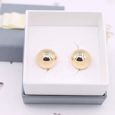 Złote kolczyki p.585/3,35g