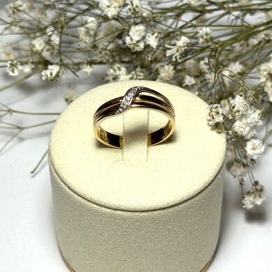 Złoty pierścionek p.333/2,75g