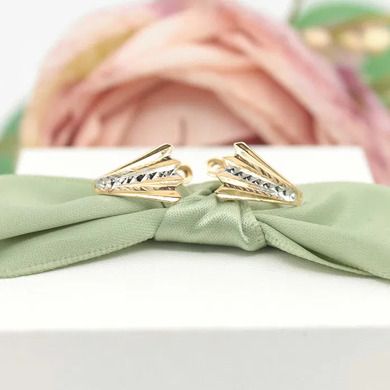 Złote kolczyki p.585/2,07g