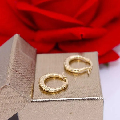 Złote kolczyki p.585/1,17g