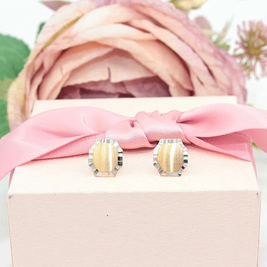 Złote kolczyki p.585/1,01g