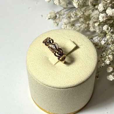 Złoty pierścionek p.585/2,48g