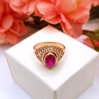 Zloty pierścionek p.585/3,56g