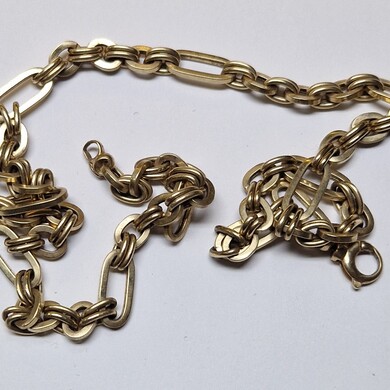 2 AUKCJA P1705/2025 1*ŁAŃCUSZEK 18,47g/14K