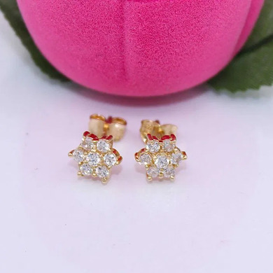 Złote kolczyki p.585/1,68g