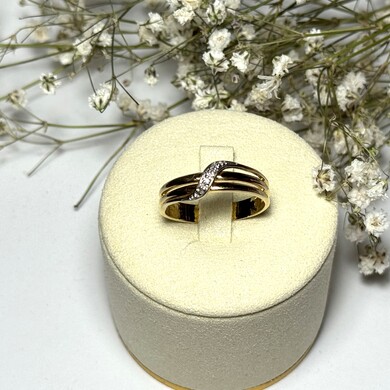 Złoty pierścionek p.333/2,75g