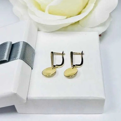 Złote kolczyki p.585/2,32g