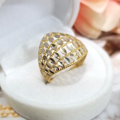 Złoty pierścionek p.585/3,43g