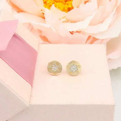 Złote kolczyki p.585/1,52g