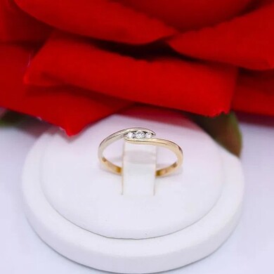 Złoty pierścionek p.585/1,26g